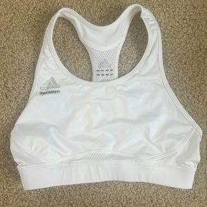 White sports bra used a couple times only pretty much like new!